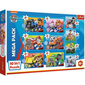 Trefl Puzzle Meet Pav Patrol/Vıacom Paw Patrol  10 in 1 Çocuk Puzzle