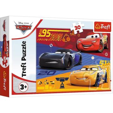 Trefl Puzzle Cars Before The Race 30 Parça Çocuk Puzzle