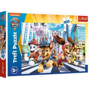 Trefl Puzzle Paw Team / Vıacom Paw Patrol: The Movıe 100 Parça Çocuk Puzzle