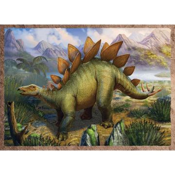 Trefl Puzzle Interestıng Dınosaurs 4 in 1 Çocuk Puzzle (35+48+54+70 Parça)