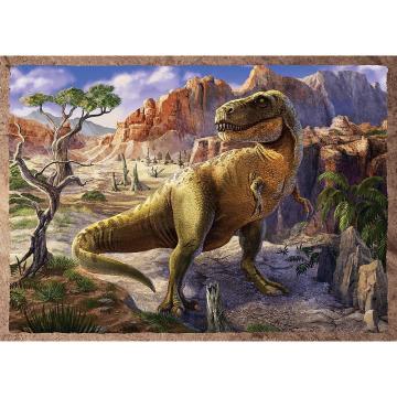 Trefl Puzzle Interestıng Dınosaurs 4 in 1 Çocuk Puzzle (35+48+54+70 Parça)