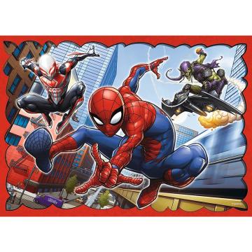 Trefl Puzzle The Heroıc Spıder-Man 4 in 1 Çocuk Puzzle (35+48+54+70 Parça)