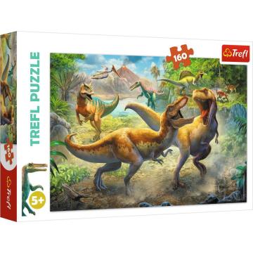 Trefl Fighting Tyrannosaurs 160 Parça