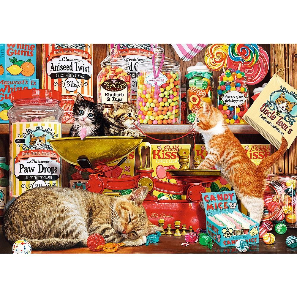 Trefl Puzzle Cat'S Sweets 1000 Parça Puzzle