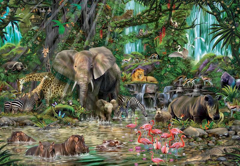 Educa Puzzle Afrıcan Jungle 2000 Parça Puzzle