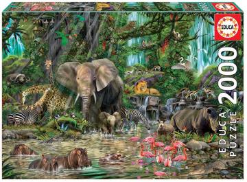 Educa Puzzle Afrıcan Jungle 2000 Parça Puzzle