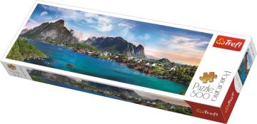 Trefl Puzzle Lofoten Archipelago 500 Parça Panorama Puzzle