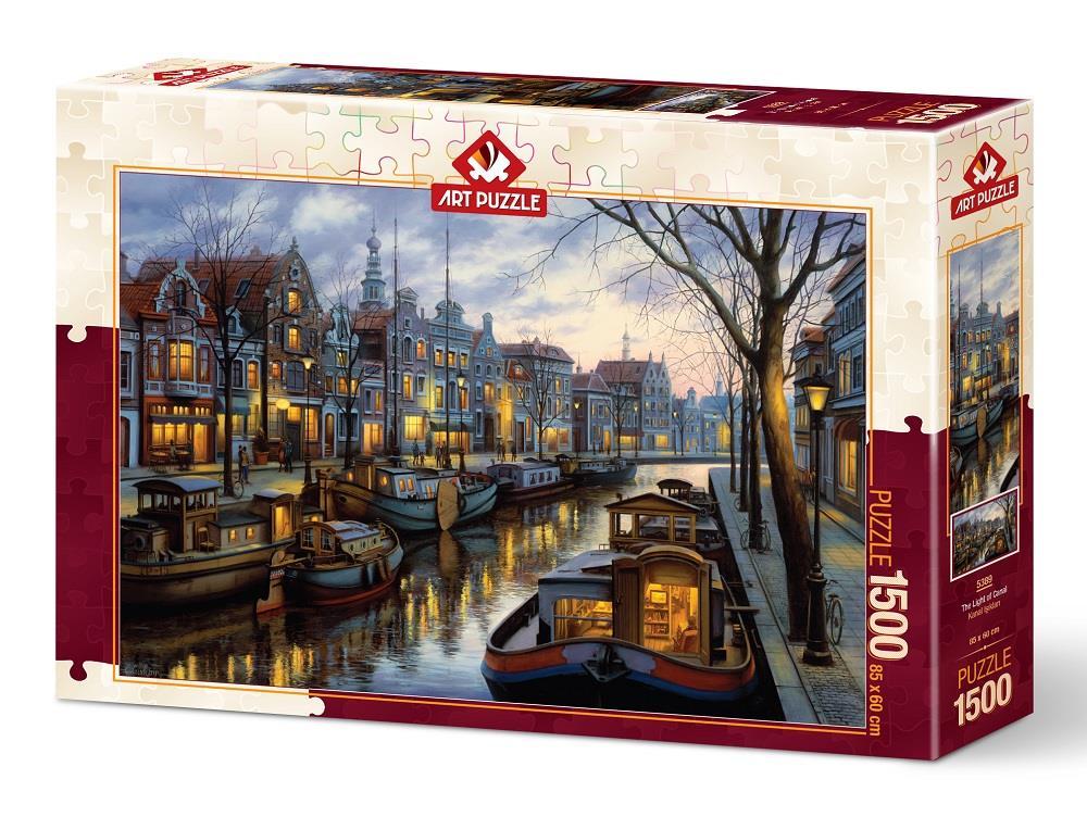 Art Puzzle Kanal Işıkları 1500 Parça Puzzle