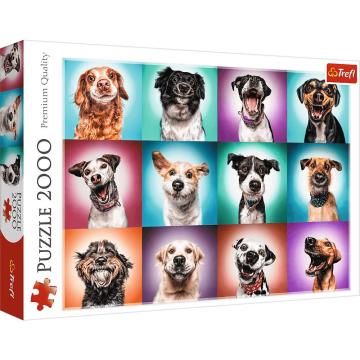 Trefl Puzzle Funny Dog Portraıts Iı 2000 Parça Puzzle