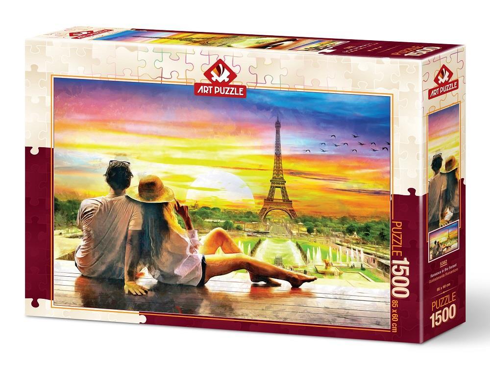 Art Puzzle Günbatımında Romantizm 1500 Parça Puzzle