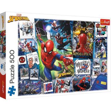 Trefl Puzzle Posters Wıth A Superhero / Dısney Marvel Spıderman 500 Parça Puzzle