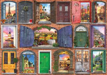 Art Puzzle Avrupa'nın Kapıları 1000 Parça Puzzle