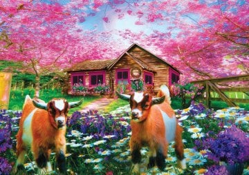 Art Puzzle Bahar Gelince 500 Parça Puzzle