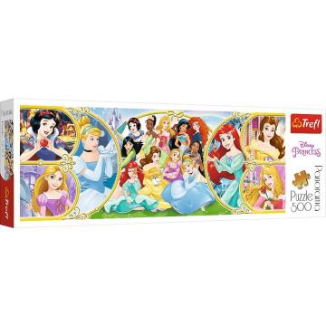 Trefl Puzzle Return To The World Of Prıncesses 500 Parça Panorama Puzzle