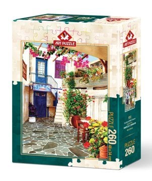 Art Puzzle Çiçekli Avlu 260 Parça Puzzle