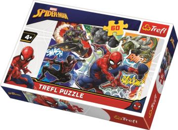 Trefl Puzzle Brave Spiderman 60 Parça Yapboz