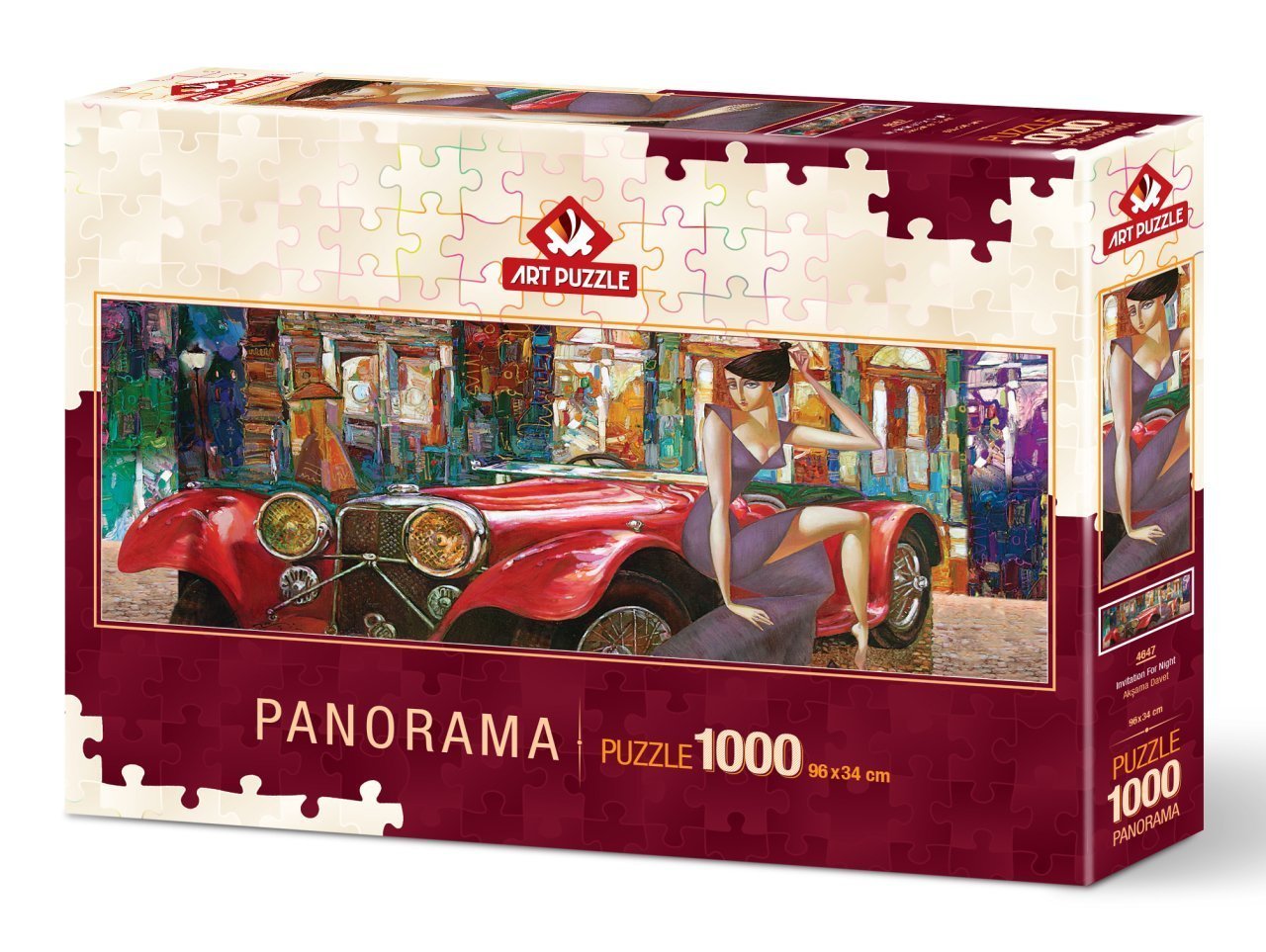 Art Puzzle Akşama Davet 1000 Parça Panorama Puzzle