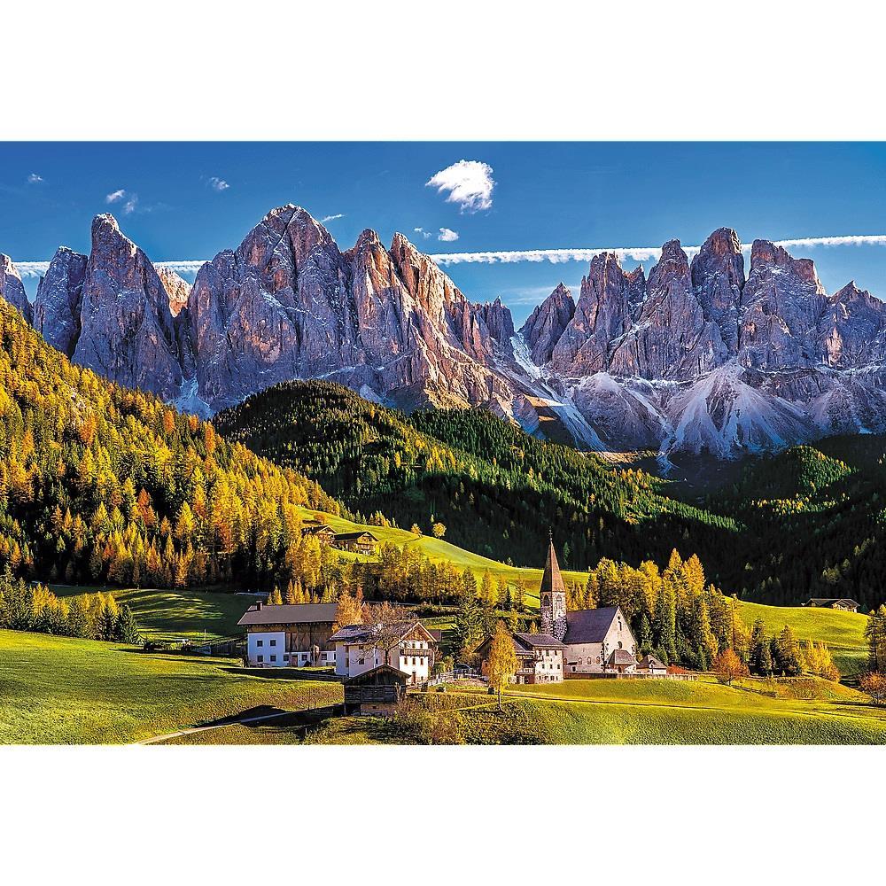 Trefl Puzzle Val Dı Funes Valley, Dolomıtes, Italy 1500 Parça Puzzle