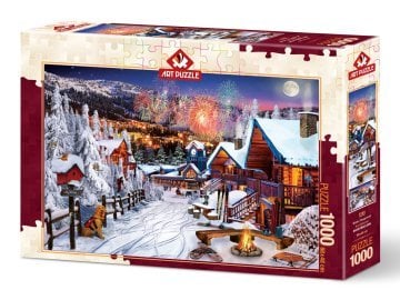 Art Puzzle Kış Eğlencesi 1000 Parça Puzzle