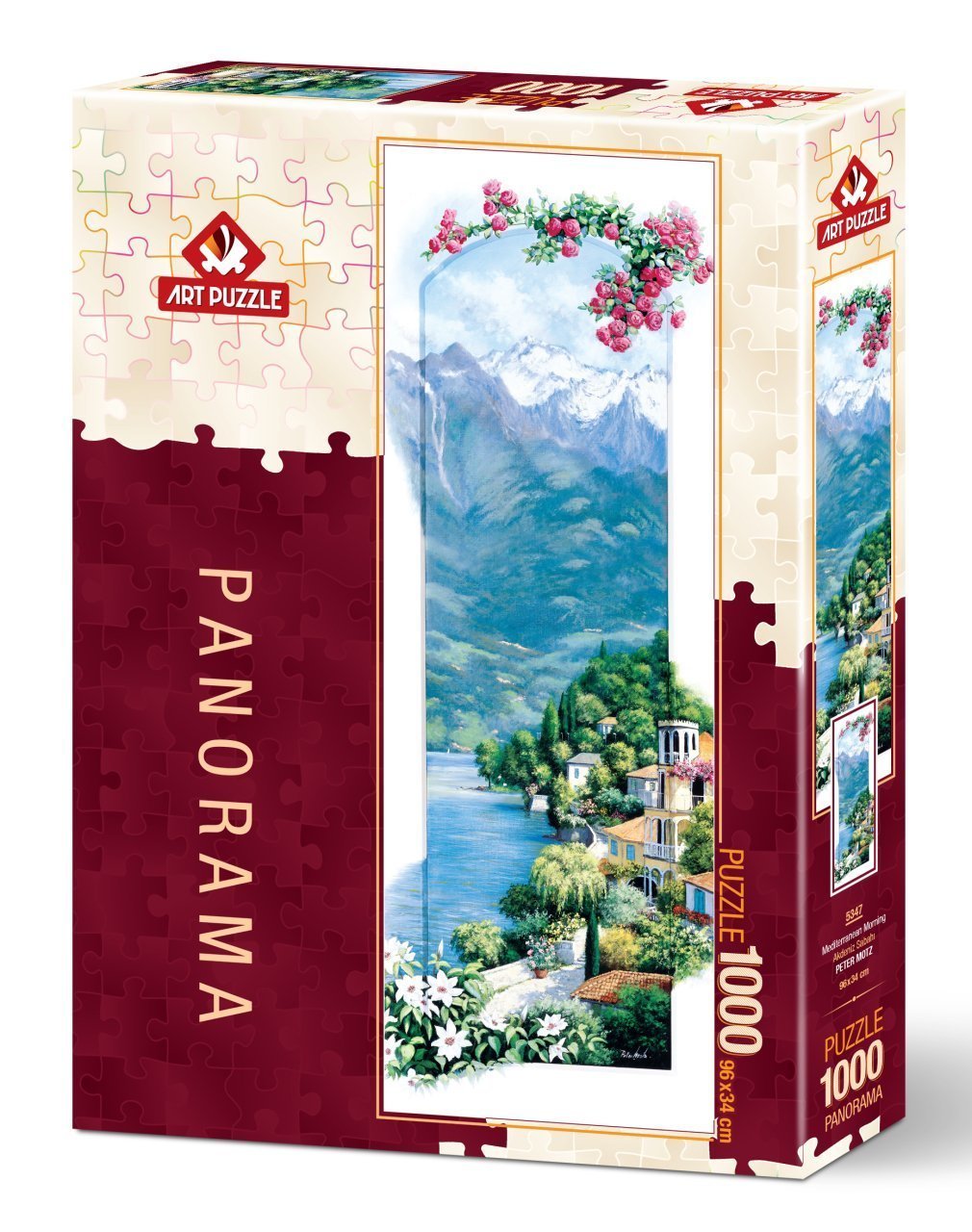 Art Puzzle Akdeniz Sabahı 1000 Parça Panorama Puzz