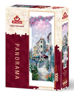 Art Puzzle Çiçekler İçinde Venedik  1000 Parça Panorama Puzzle