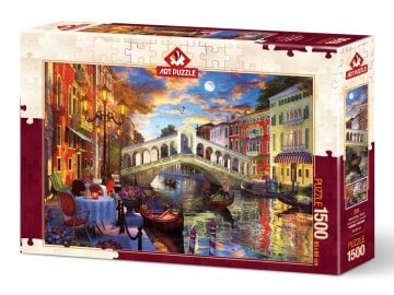 Art Puzzle Rialto Köprüsü, Venedik 1500 Parça Puzz