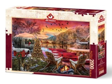 Art Puzzle Karavan Kampı 2000 Parça Puzzle