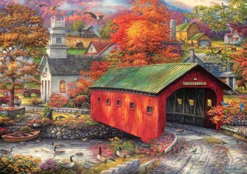 Art Puzzle Tatlı Hayat Köprüsü 3000 Parça Puzzle