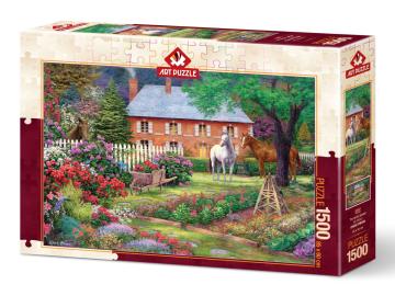 Art Puzzle Atlı Bahçe 1500 Parça Puzzle