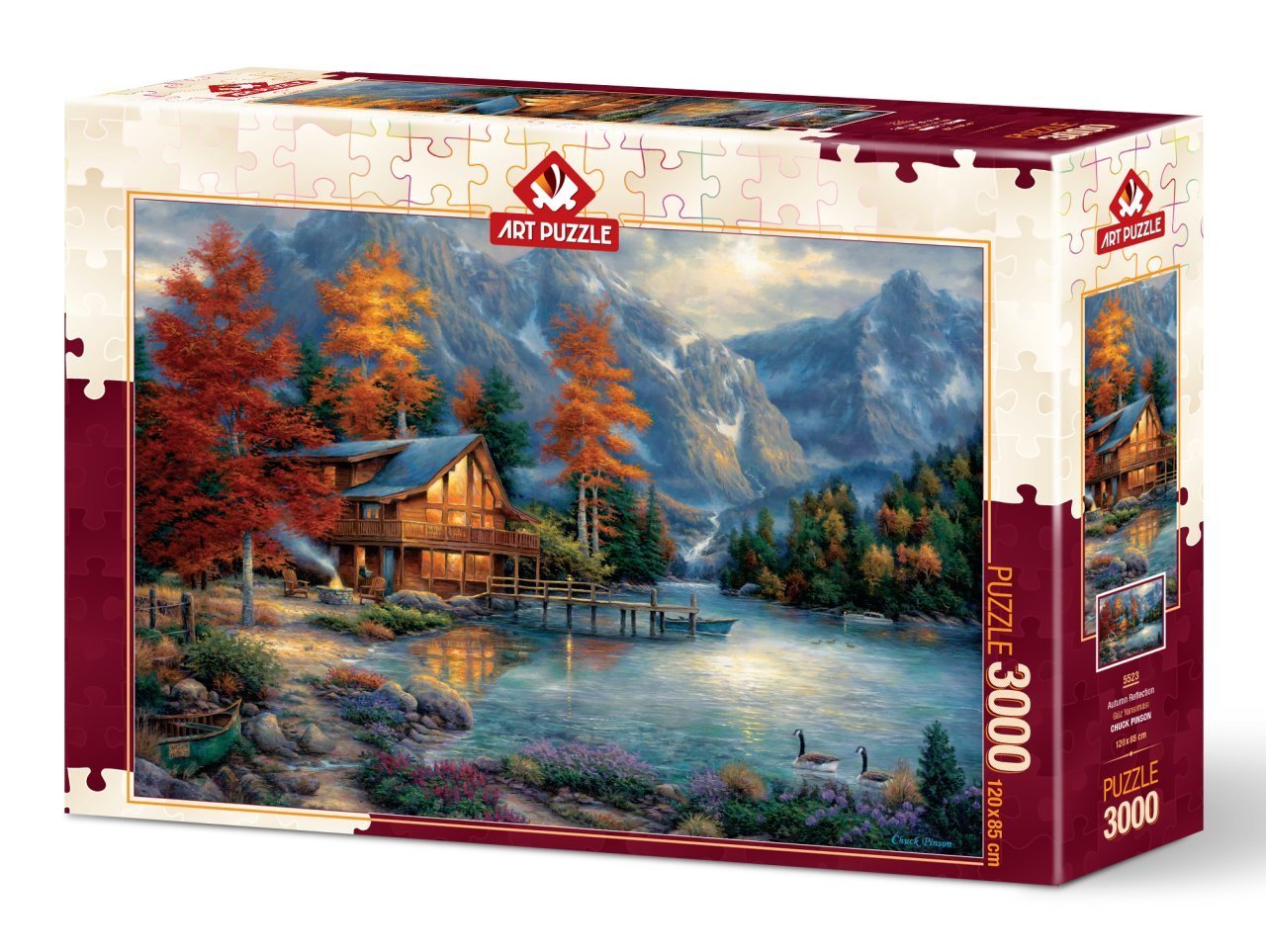 Art Puzzle Güz Yansıması 3000 Parça Puzzle