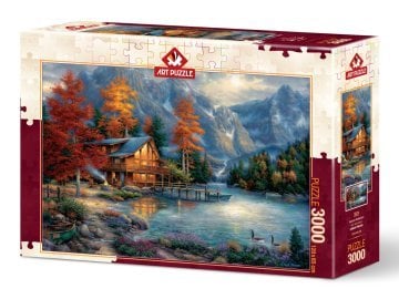 Art Puzzle Güz Yansıması 3000 Parça Puzzle