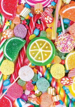 Art Puzzle Renkli  Şekerler 500 Parça Puzzle