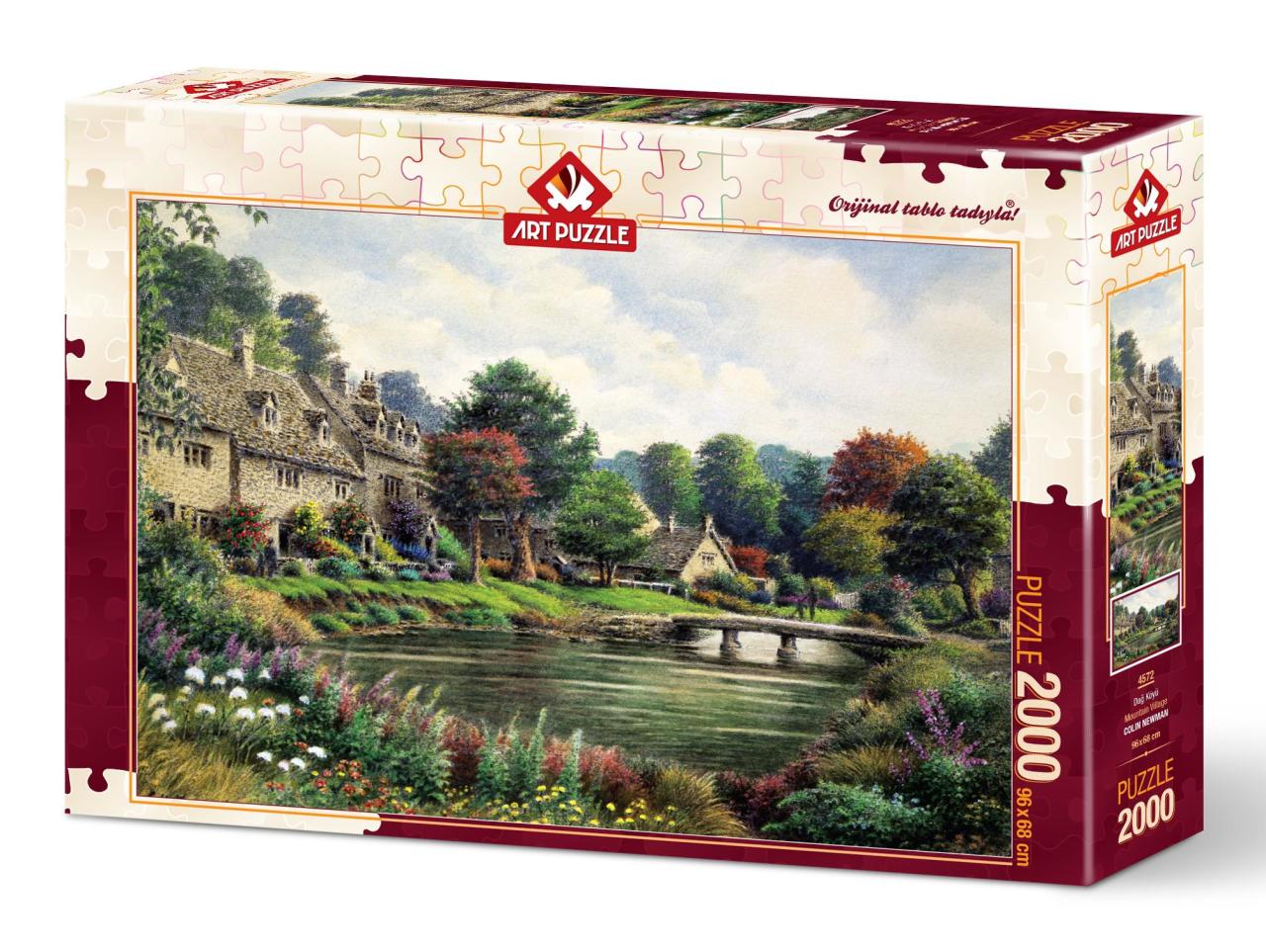 Art Puzzle Dağ Köyü 2000 Parça Puzzle