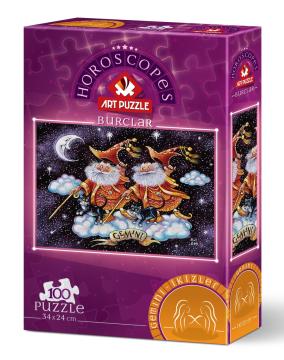 Art Puzzle İkizler  Burcu 100 Parça Puzzle