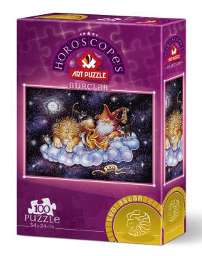 Art Puzzle Aslan  Burcu 100 Parça Puzzle