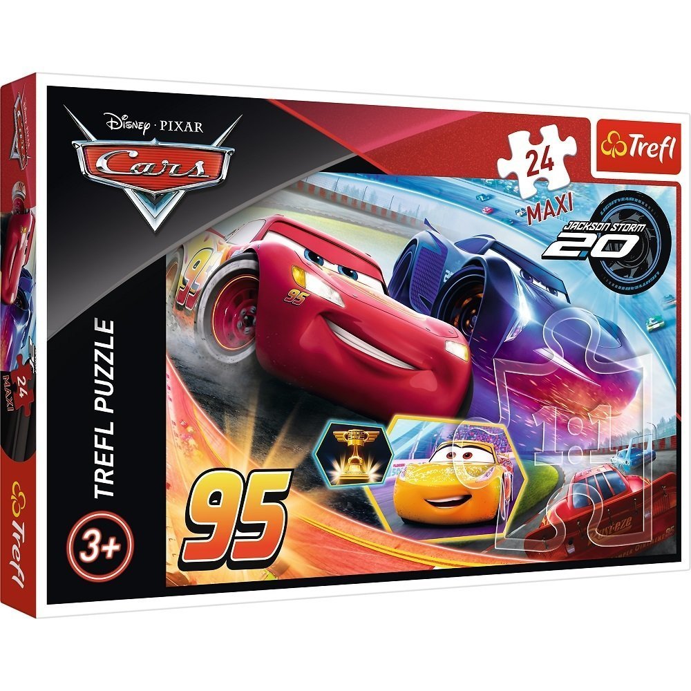 Trefl Disney Cars 24 Parça Dev Yapboz