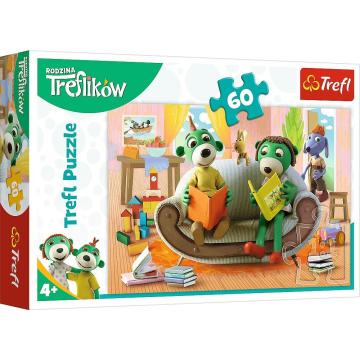 Trefl Çoçuk Puzzle Readıng Books Together 60 Parça Puzzle