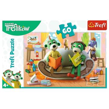 Trefl Çoçuk Puzzle Readıng Books Together 60 Parça Puzzle