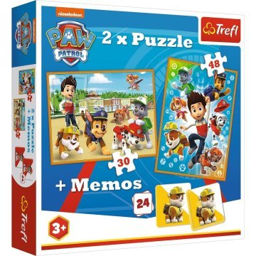 Trefl Paw Patrol, To the Rescue 2 in 1 Puzzle