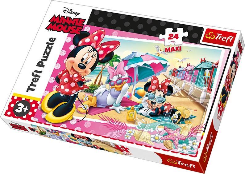 Trefl Puzzle Minnie's Holiday 24 Parça Maxi Yapboz