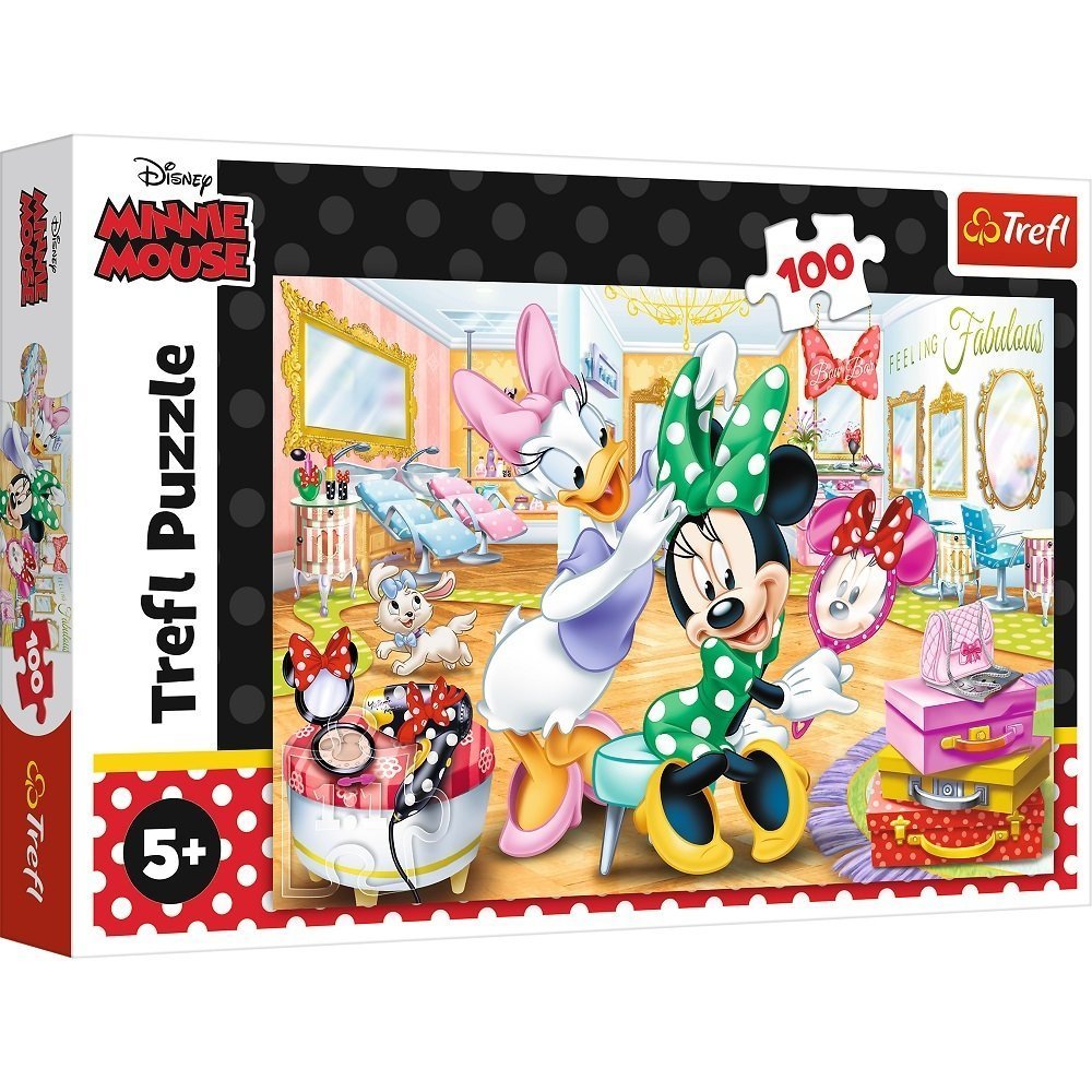 Tref Disney, Minnie Mouse, Beauty Salon 100 Parça