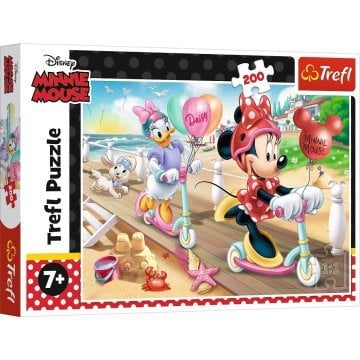 Trefl Disney Minnie On The Beach 200 Parça Yapboz