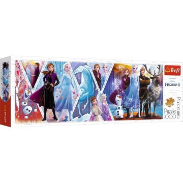 Trefl Disney Frozen II 1000 Parça Panorama Puzzle