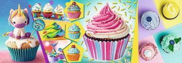 Trefl Puzzle Colourful Cupcakes 1000 Parça Panorama Puzzle