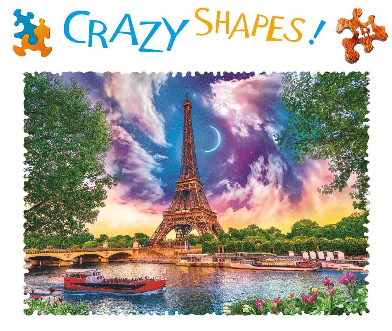 Trefl Puzzle Sky Over Paris 600 Parça Puzzle