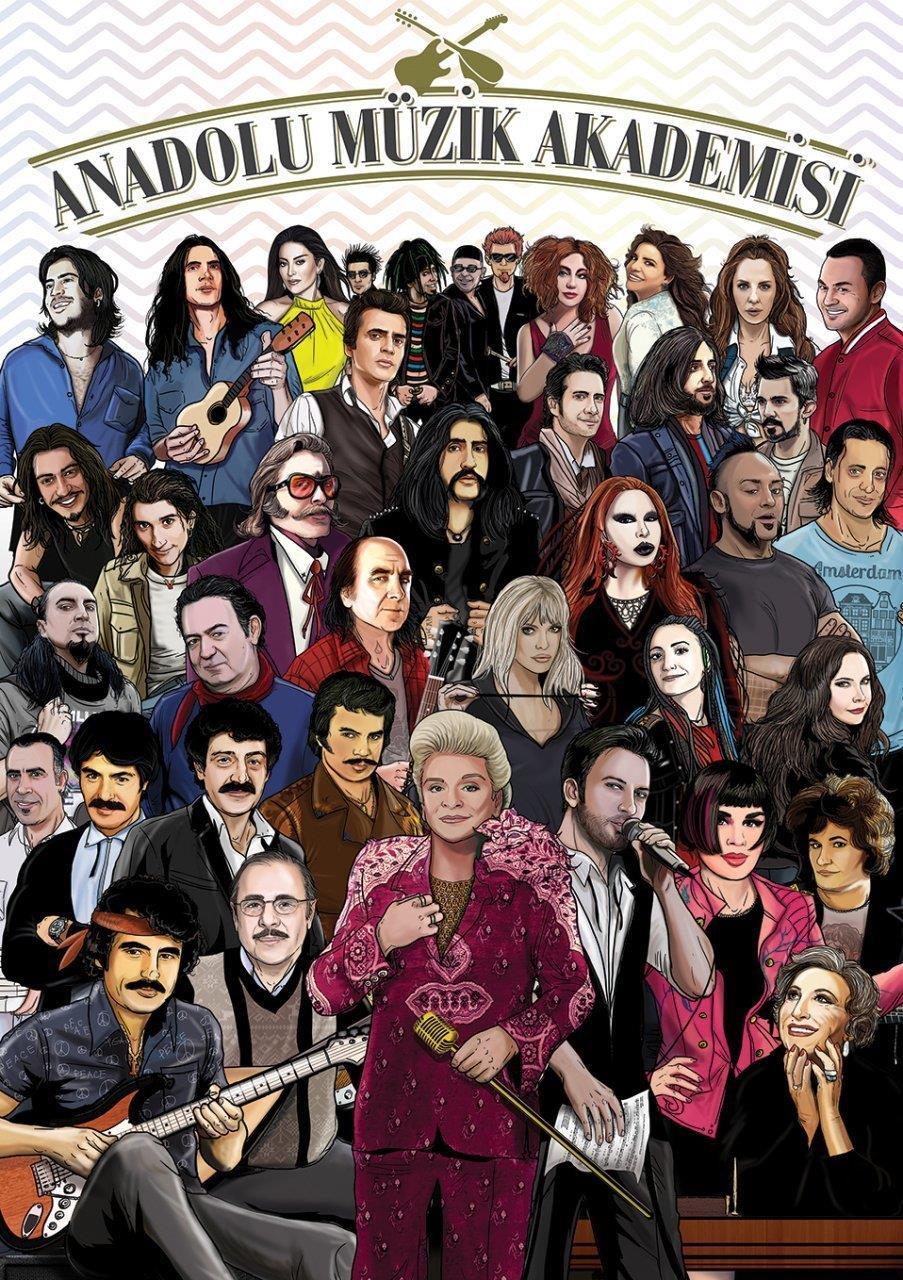 Art Puzzle Anadolu Müzik Akademisi 1500 Parça Yapılmış Puzzle ( 85 x 60 cm)