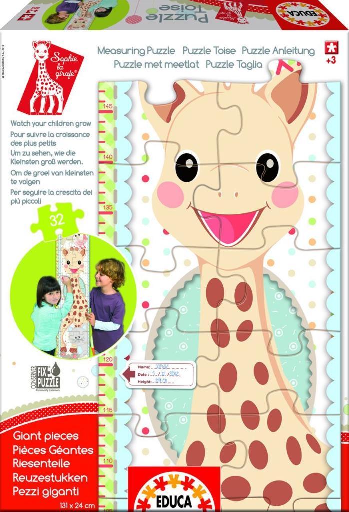 Educa Puzzle Sophie La Girafe Boy Çizelgesi 32 Parça