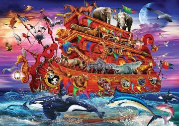 Art Puzzle Nuh'un Gemisi 260 Parça Yapılmış Puzzle(48 x 34 cm)