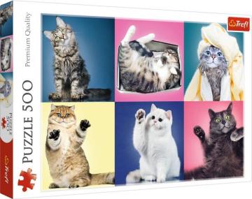 Trefl Puzzle Kittens 500 Parça Puzzle