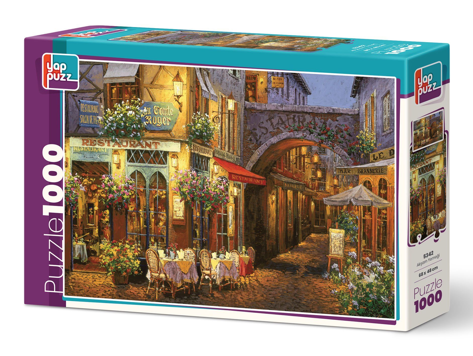 Yappuzz Akşam Yemeği 1000 Parça Puzzle